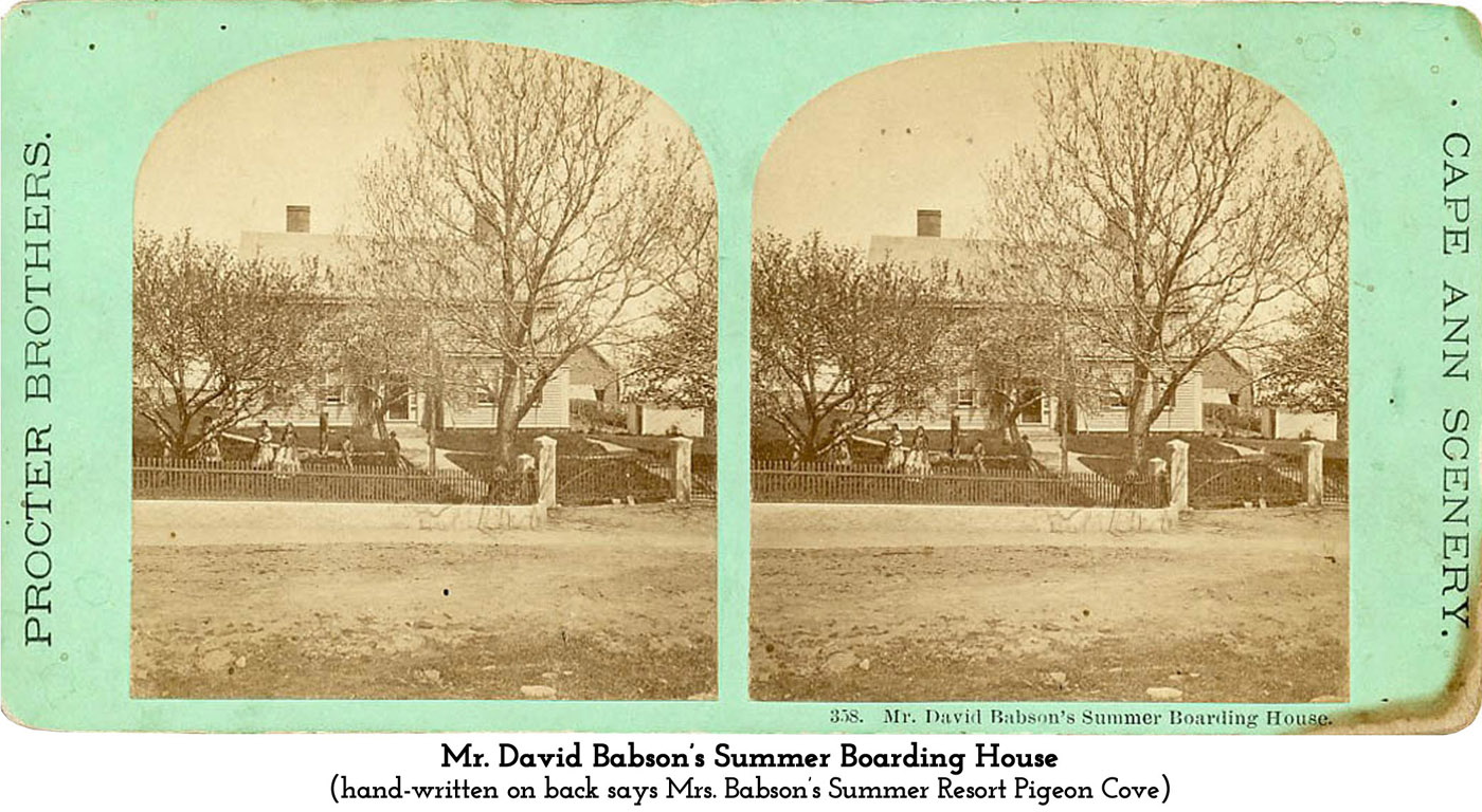 David Babson’s Boarding House