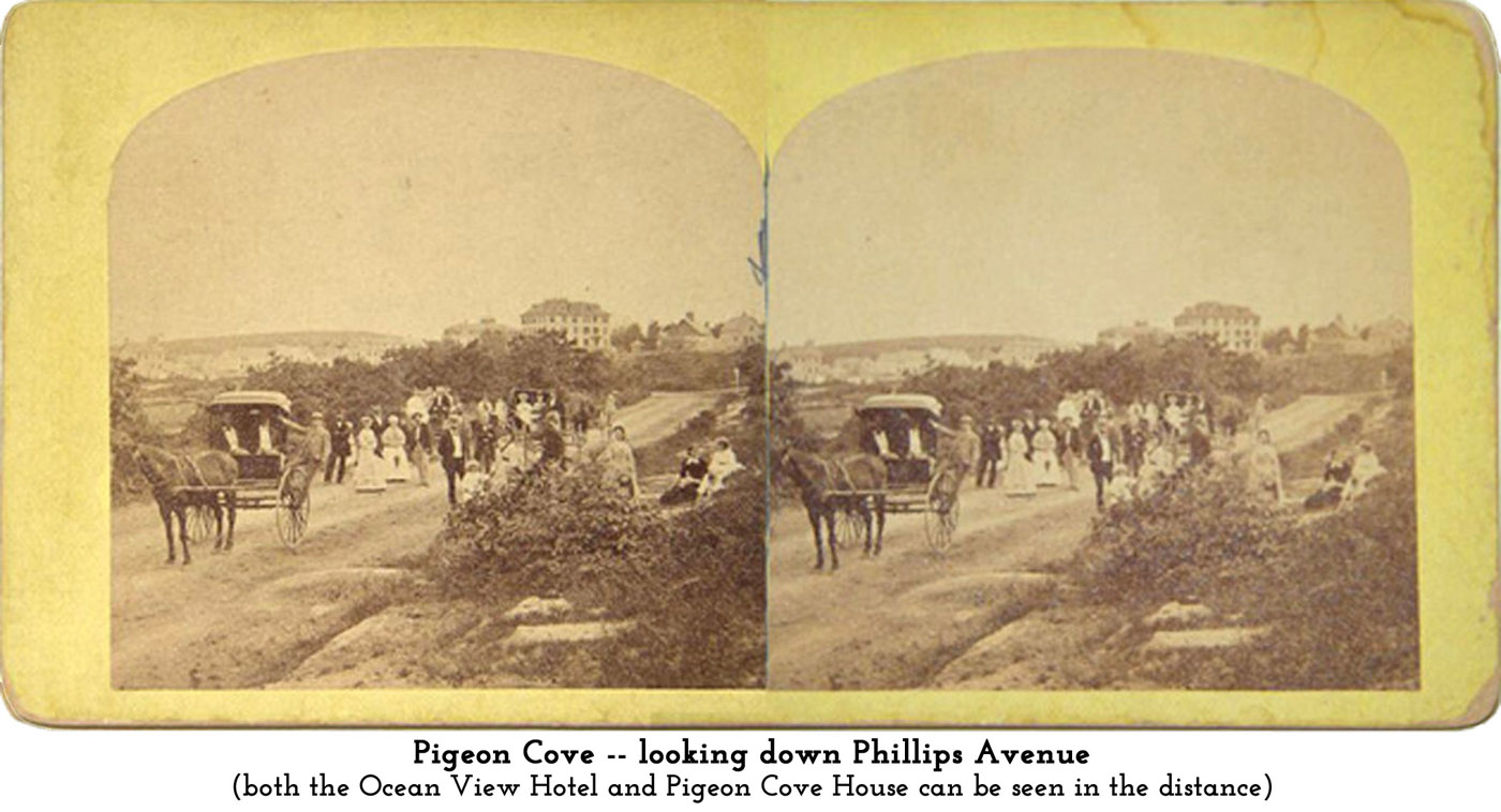 looking down Phillips Avenue