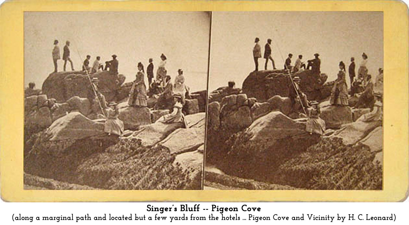 Singer’s Bluff Pigeon Cove