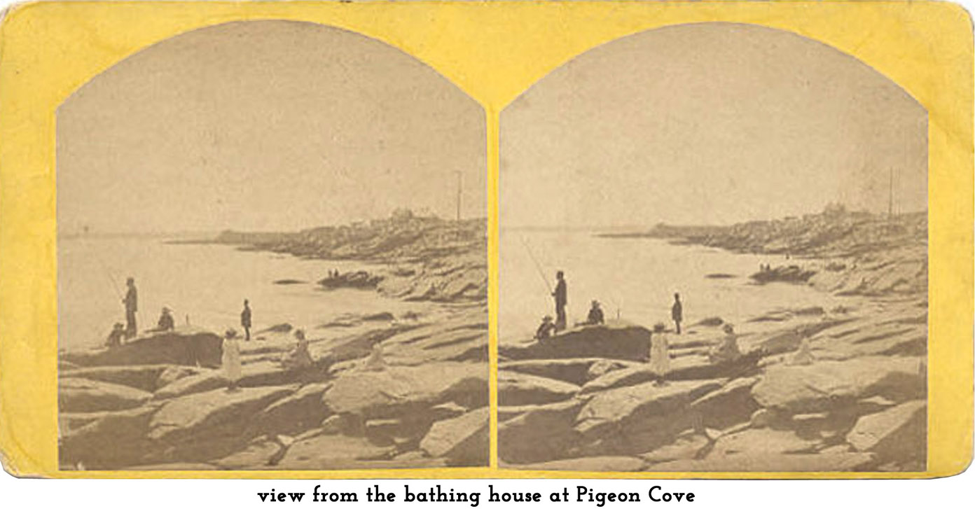 view from bathing house