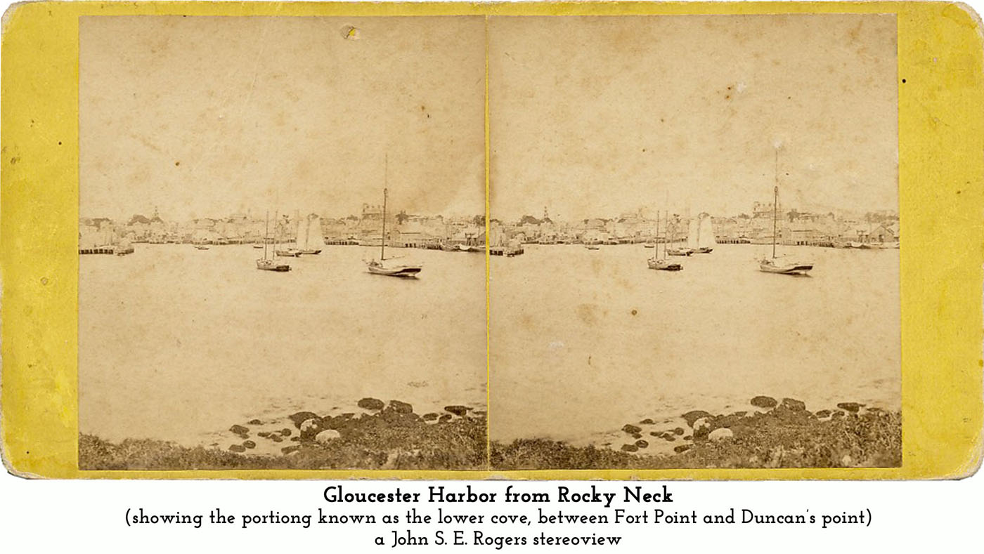 Gloucester Harbor from Rocky Neck