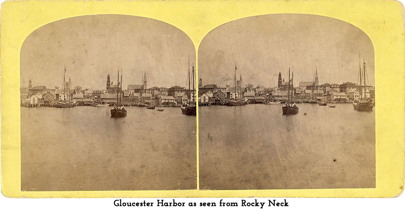 Gloucester Harbor from Rocky Neck