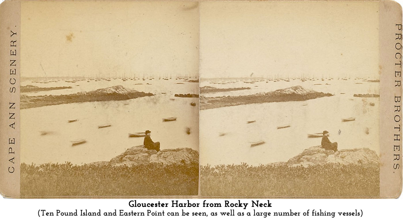 Gloucester Harbor from Rocky Neck