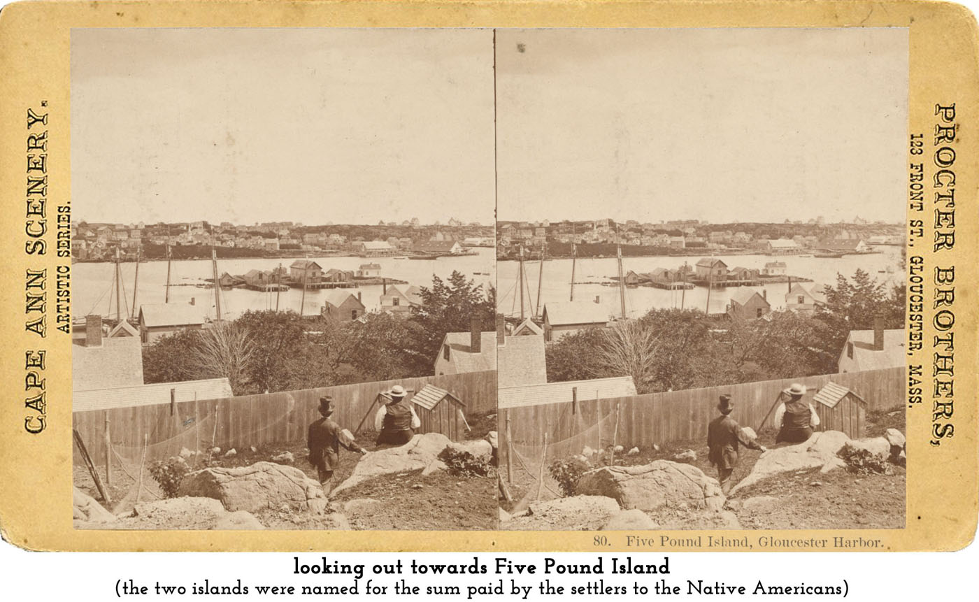 looking towards Five Pound Island