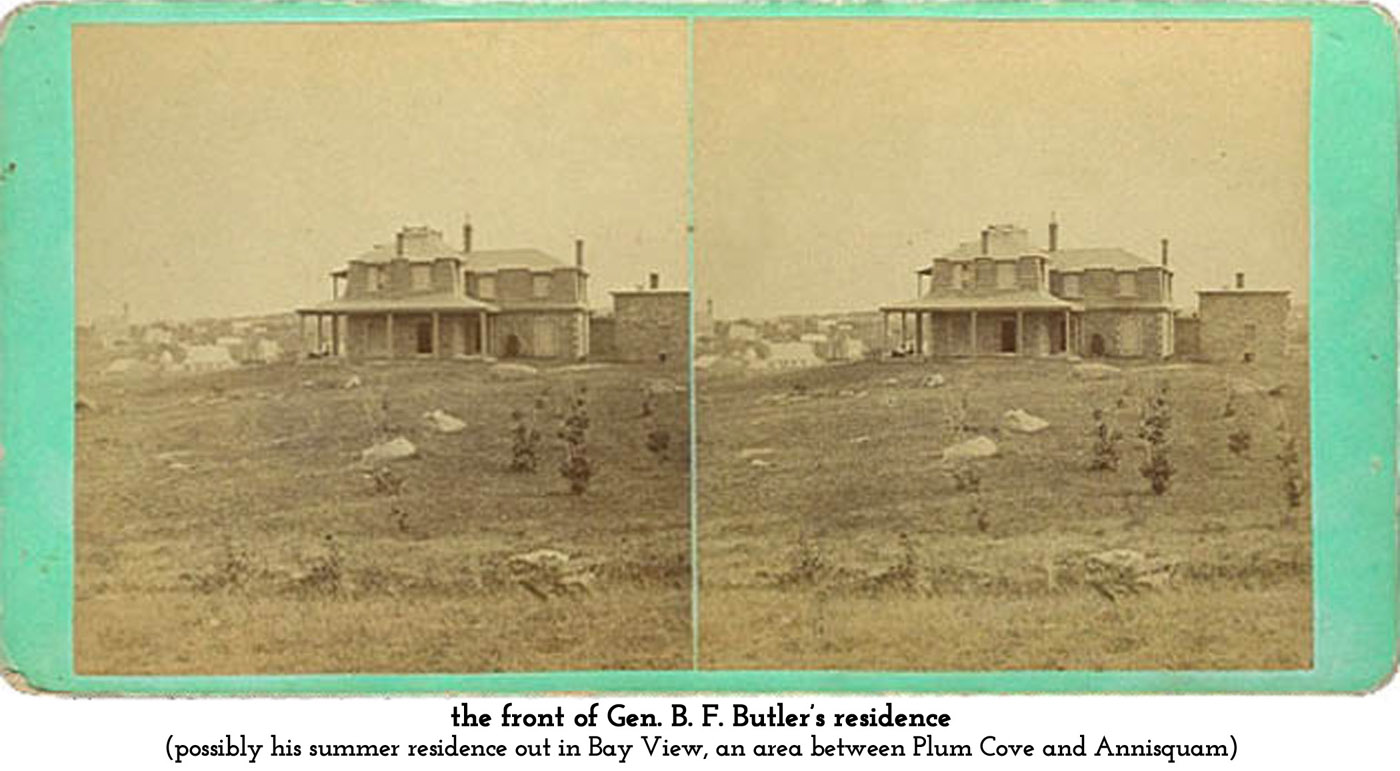 Gen. Butler's residence