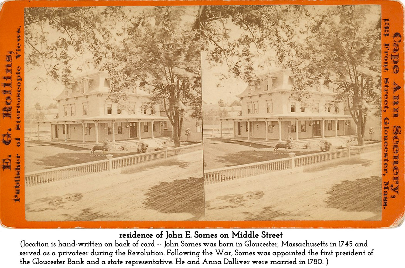 John E. Somes residence