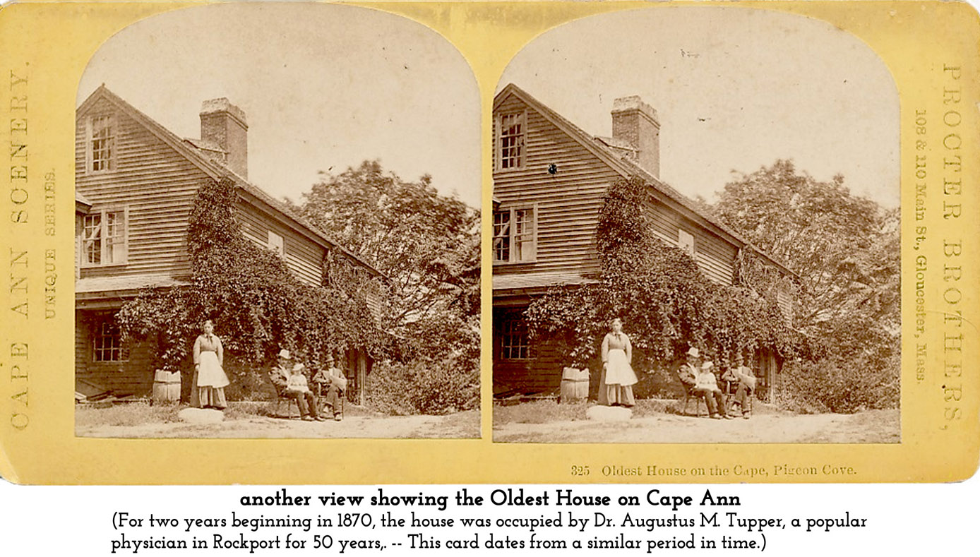 Oldest House on Cape Ann