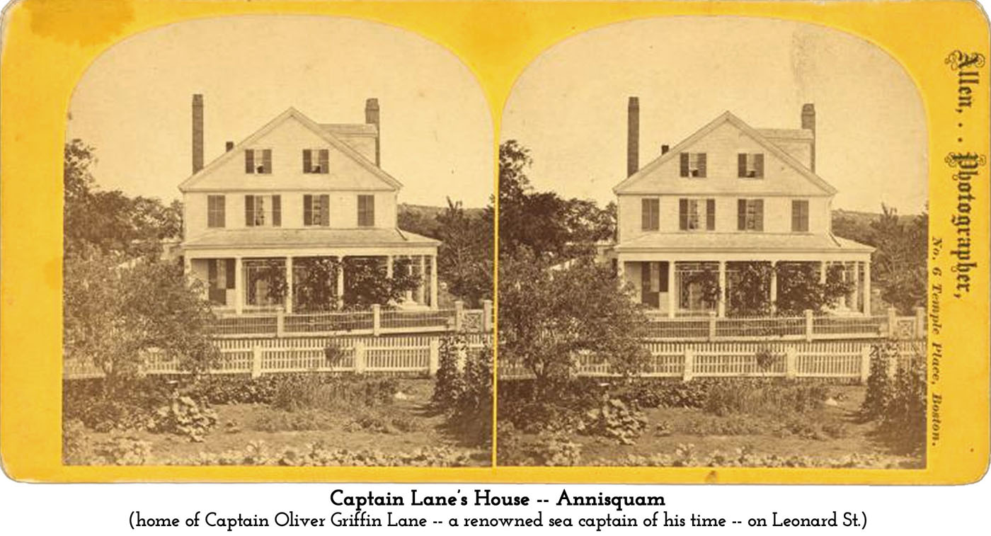 Capt. Lane’s house