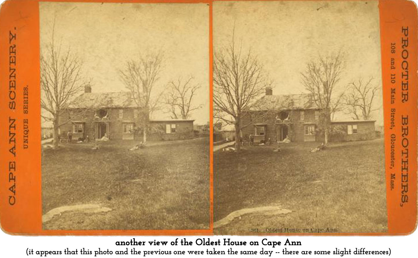 Oldest House on Cape Ann
