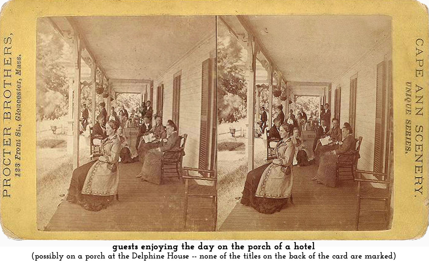 porch of the Delphine House