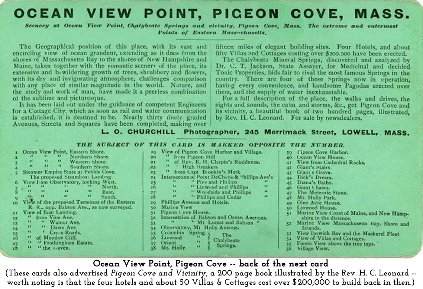reverse of previous stereoview