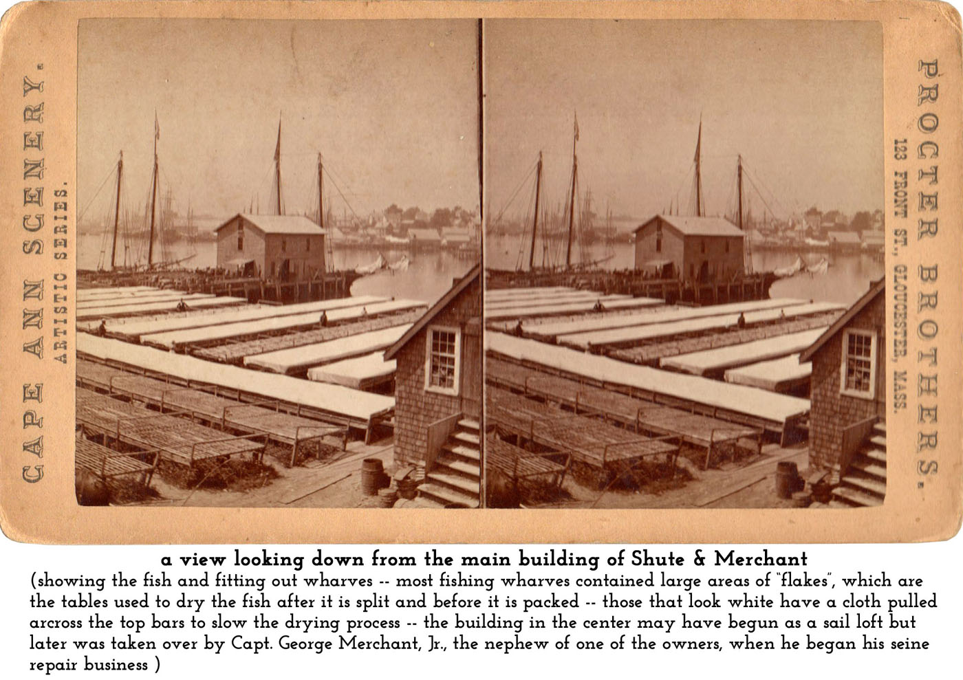 Shute & Merchant wharf