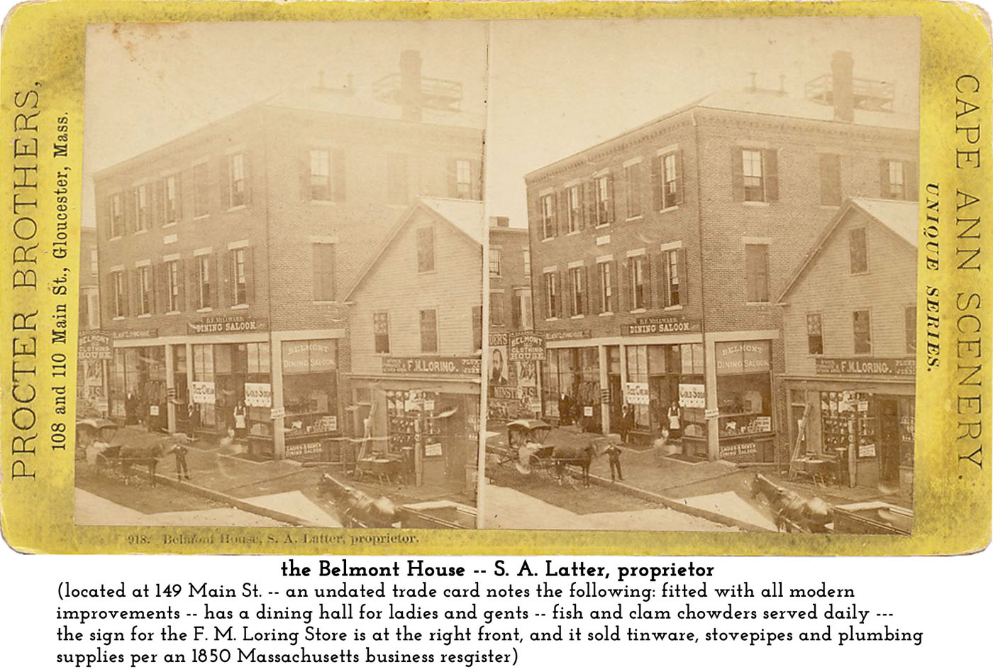 the Belmont House - Gloucester