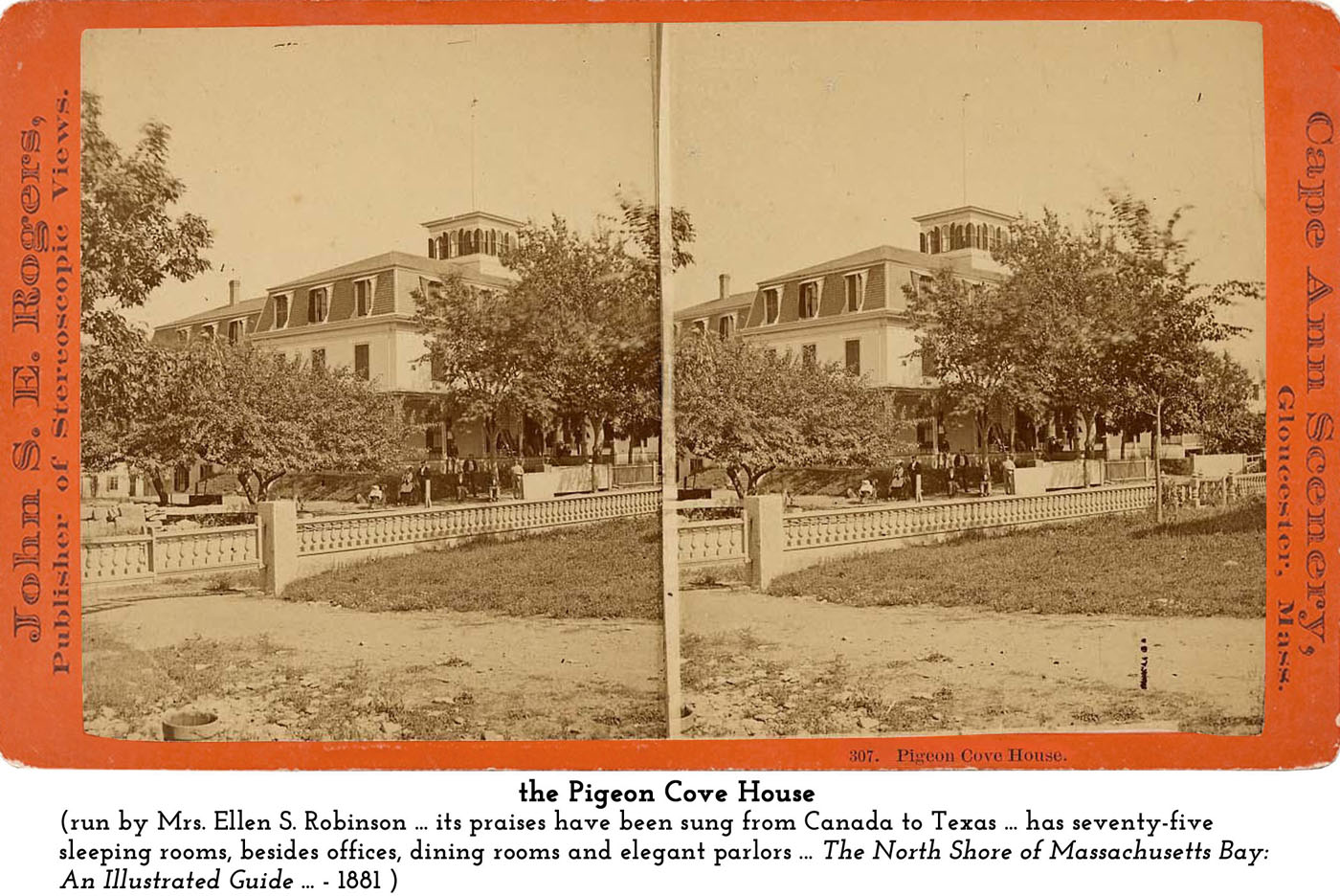 the Pigeon Cove House