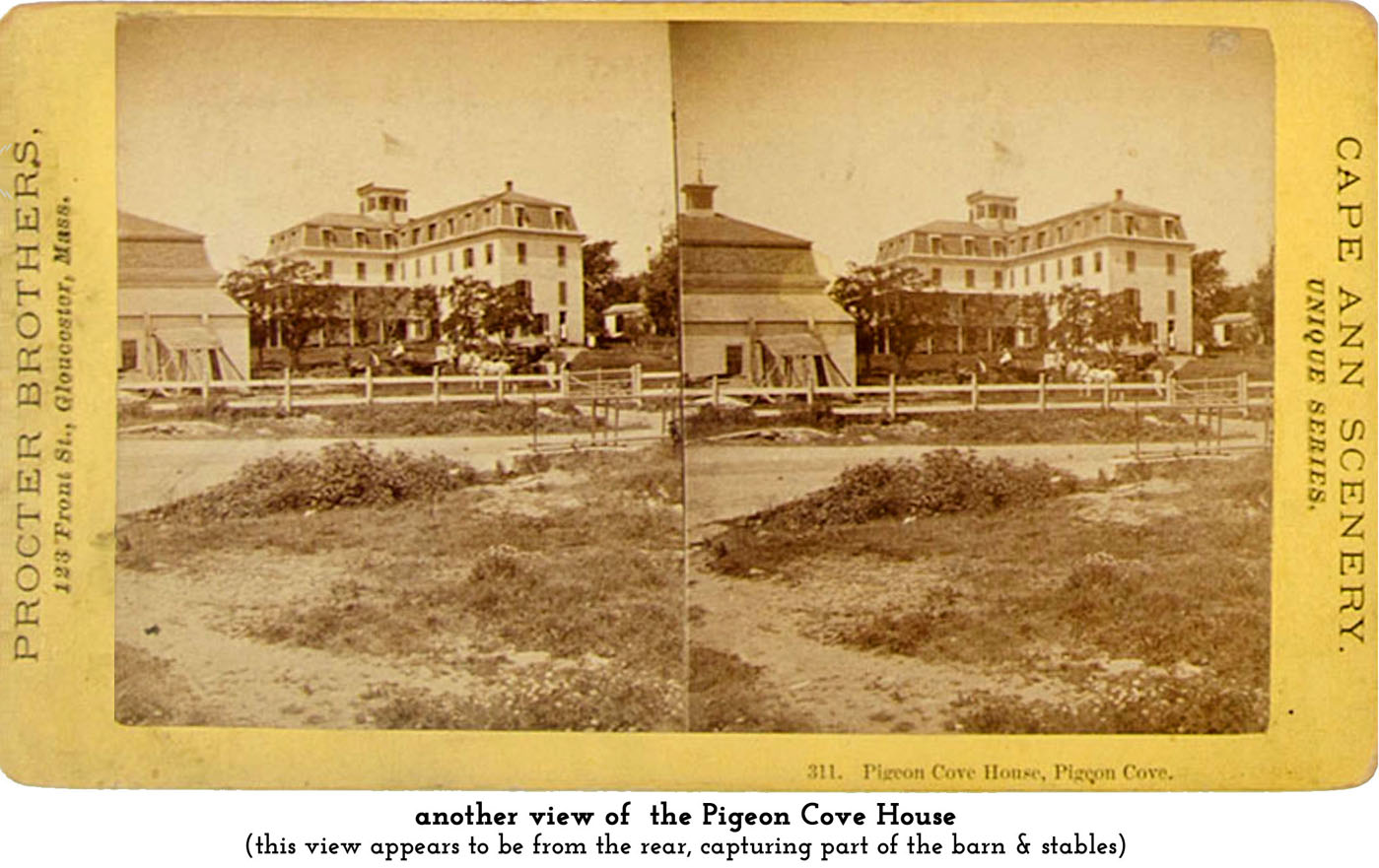 the Pigeon Cove House