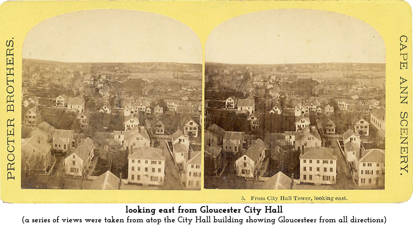 east from City Hall