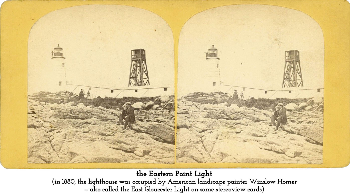 Eastern Point Light and fog bell