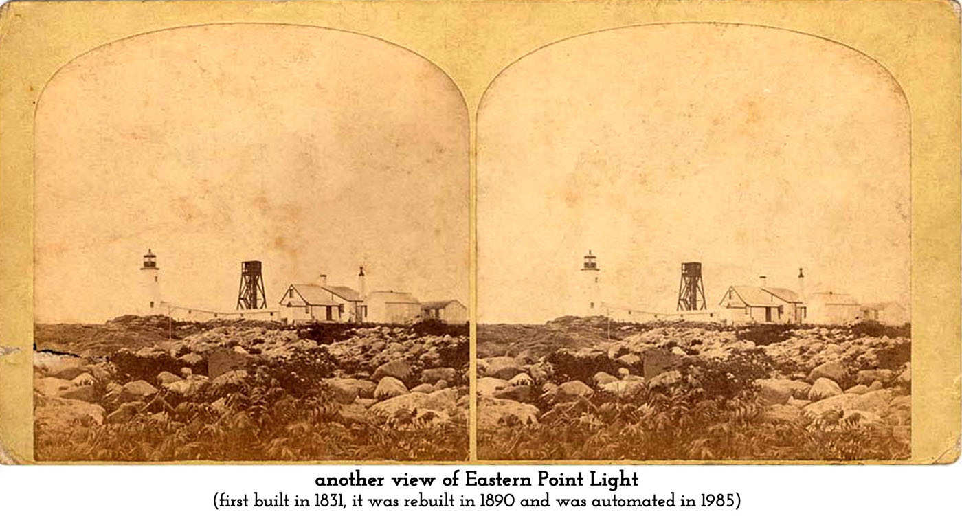 Eastern Point Light and fog bell