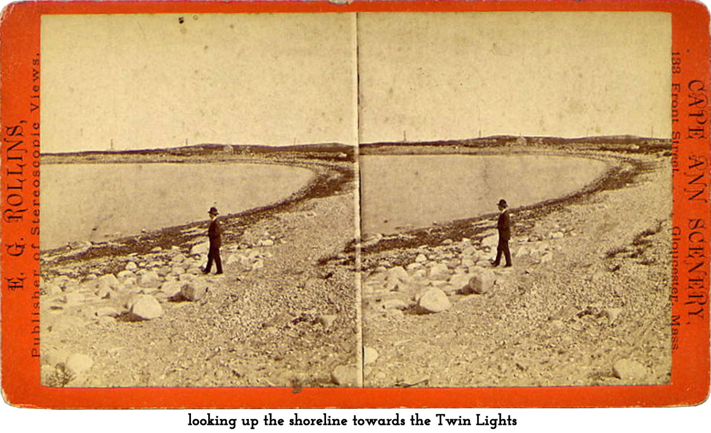view of the twin lights