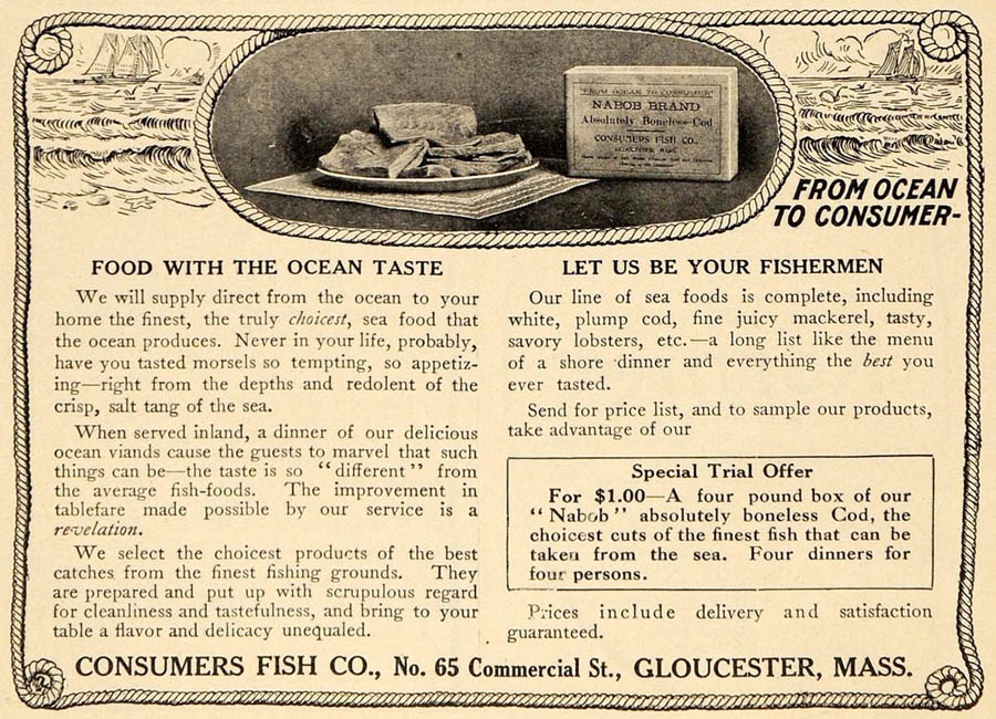 1909 magazine ad