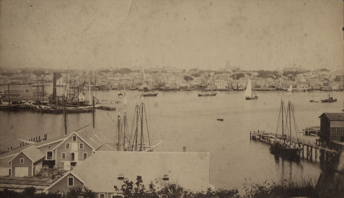 Gloucester Harbor from Rocky Neck